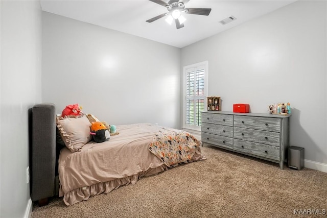 145 Mountain Meadows Ln, Wetumpka, AL 36093 - carpeted bedroom with baseboards and ceiling fan