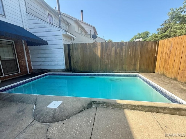 1604 Cobblestone Ct, Montgomery, AL 36117 - view of swimming pool with a fenced backyard