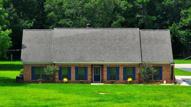 4015 Snowdoun Chambers Rd, Montgomery, AL 36116 - view of front of property with a front lawn and brick siding