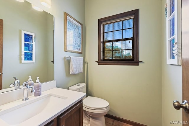 4015 Snowdoun Chambers Rd, Montgomery, AL 36116 - bathroom with vanity and tile patterned flooring
