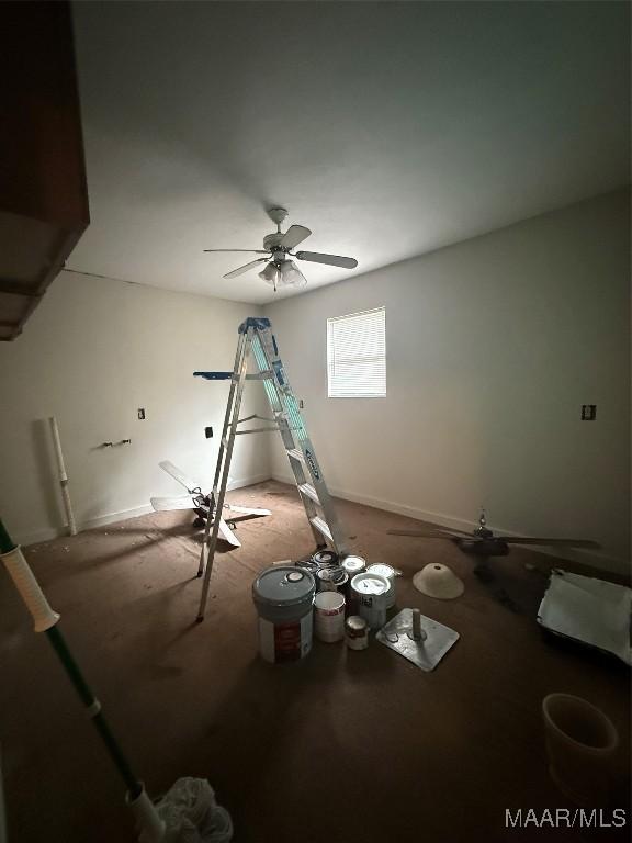 235 Wild Plum Trl, Wetumpka, AL 36093 - unfurnished room featuring ceiling fan