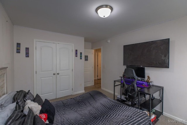 6642 Triston Way, Montgomery, AL 36117 - carpeted bedroom with baseboards and a closet