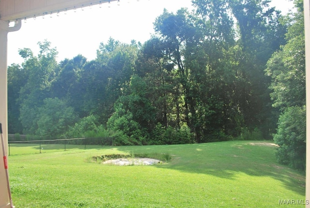 312 Sherwood Trl, Wetumpka, AL 36093 - view of yard featuring a wooded view