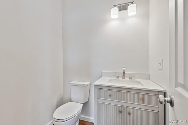 1415 Gold Mine Branch Rd, Marbury, AL 36051 - bathroom featuring toilet and vanity