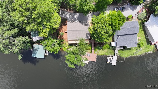 1415 Gold Mine Branch Rd, Marbury, AL 36051 - aerial view of a nearby body of water