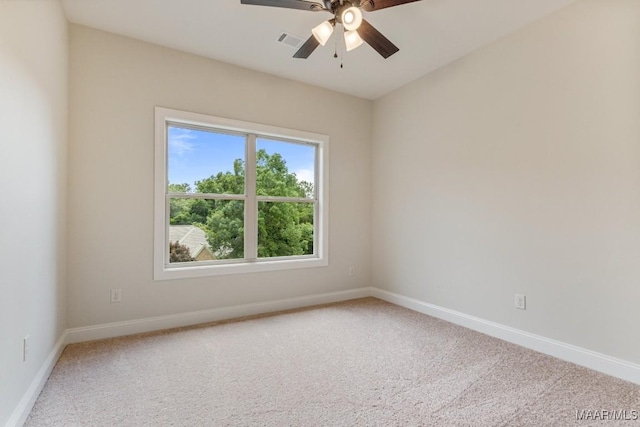 79 Birchwood Ln, Wetumpka, AL 36093 - empty room featuring carpet floors and ceiling fan
