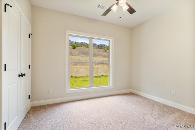 79 Birchwood Ln, Wetumpka, AL 36093 - carpeted empty room featuring ceiling fan and baseboards