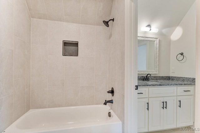79 Birchwood Ln, Wetumpka, AL 36093 - full bathroom with vanity and  shower combination