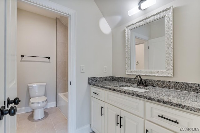 79 Birchwood Ln, Wetumpka, AL 36093 - bathroom with vanity and tile patterned floors