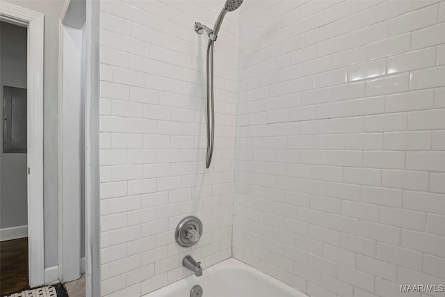 1310 Woodward Ave, Montgomery, AL 36106 - full bathroom with shower / washtub combination and electric panel