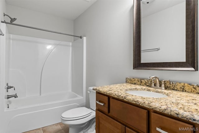 8465 Melbourne Cir, Montgomery, AL 36117 - full bathroom featuring vanity and shower / tub combination