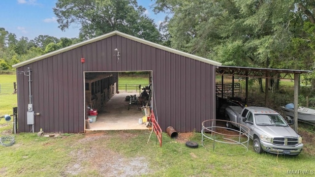 1352 Gibson Rd, Greenville, AL 36037 - view of pole building