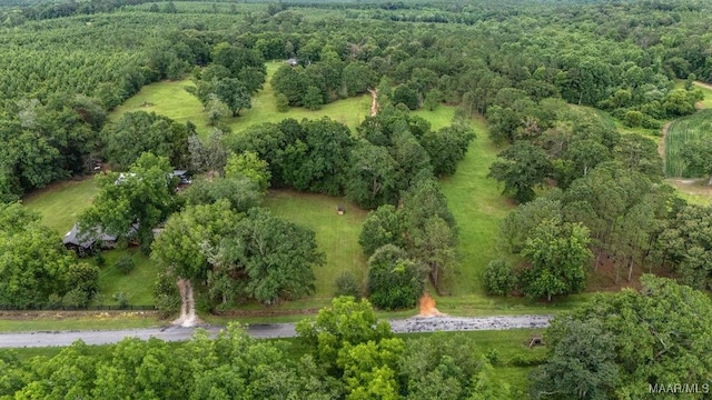 1352 Gibson Rd, Greenville, AL 36037 - aerial view of property's location featuring a heavily wooded area