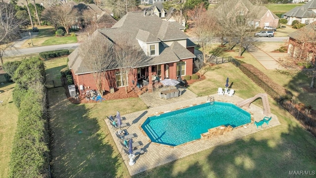 7025 Wynlakes Blvd, Montgomery, AL 36117 - view of subject property featuring a pool