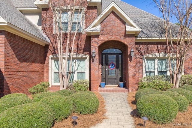 7025 Wynlakes Blvd, Montgomery, AL 36117 - entrance to property with brick siding and a shingled roof