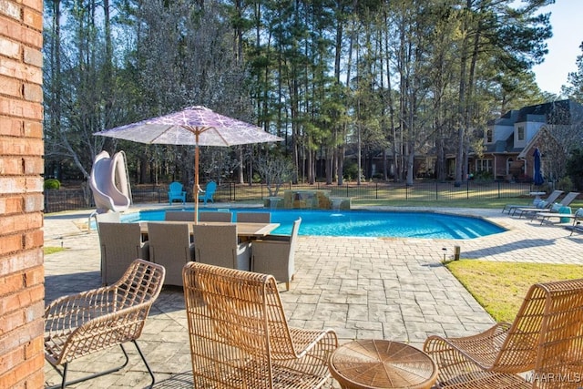 7025 Wynlakes Blvd, Montgomery, AL 36117 - outdoor pool featuring a water slide and a patio