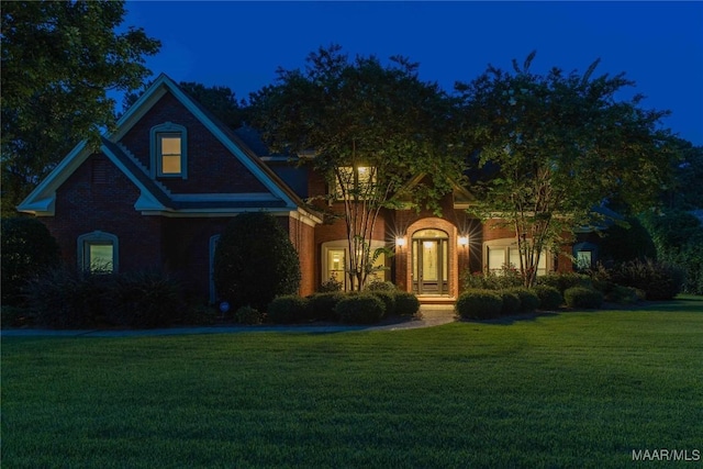 7025 Wynlakes Blvd, Montgomery, AL 36117 - view of front of house with a yard
