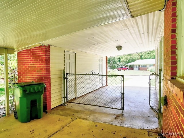 3609 Loxley Ln, Montgomery, AL 36109 - view of patio / terrace featuring a gate