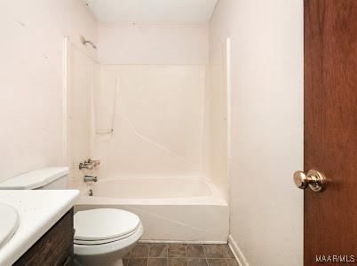 1219 First Ave, Tuskegee, AL 36088 - full bathroom featuring vanity and shower / tub combination
