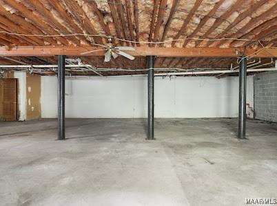 1219 First Ave, Tuskegee, AL 36088 - view of unfinished below grade area