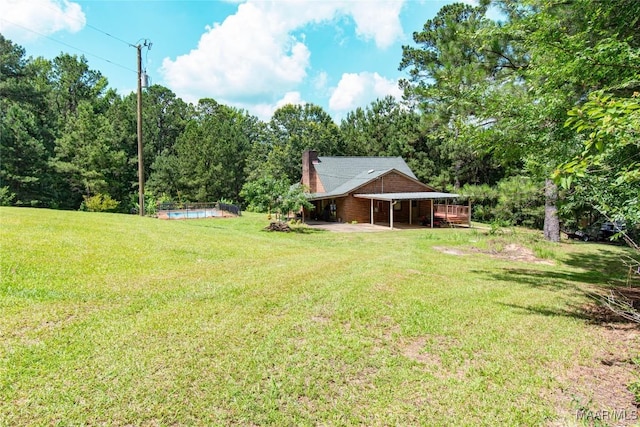1245 Providence Rd, Titus, AL 36080 - view of grassy yard featuring a pool