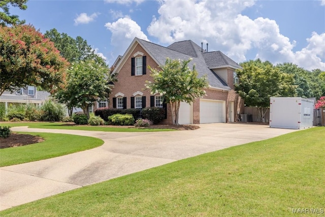 742 Mckeithen Pl, Millbrook, AL 36054 - view of front of property featuring brick siding, concrete driveway, and roof with shingles