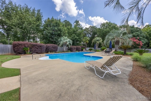 742 Mckeithen Pl, Millbrook, AL 36054 - view of pool with a patio