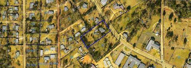 309 Broad St, Camden, AL 36726 - aerial map of property and surrounding area featuring property boundaries highlighted