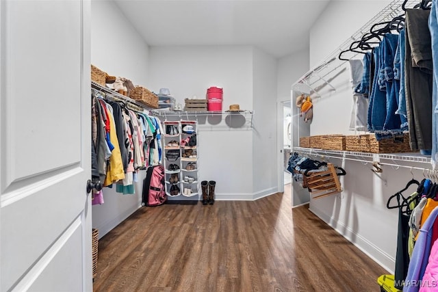 362 Driver Rd, Deatsville, AL 36022 - spacious closet featuring wood finished floors