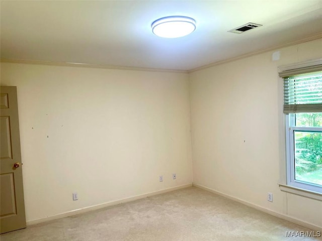 9858 Wynchase Cir, Montgomery, AL 36117 - unfurnished room with crown molding and light carpet