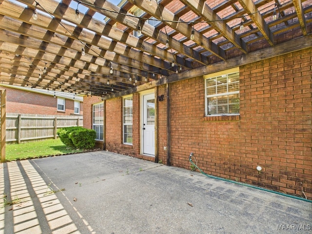 7467 Old Pump Rd, Montgomery, AL 36117 - view of patio with a pergola