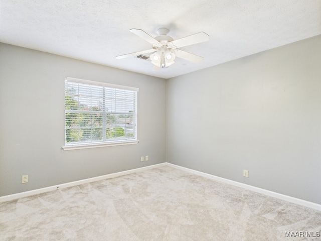 7467 Old Pump Rd, Montgomery, AL 36117 - carpeted empty room featuring a ceiling fan and baseboards