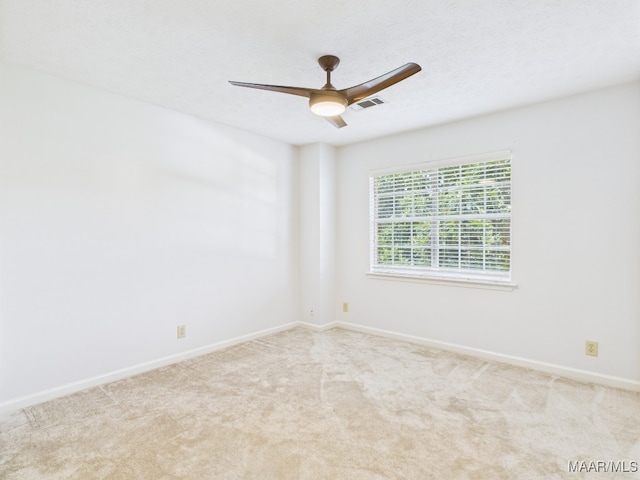 7467 Old Pump Rd, Montgomery, AL 36117 - carpeted empty room with a ceiling fan and baseboards
