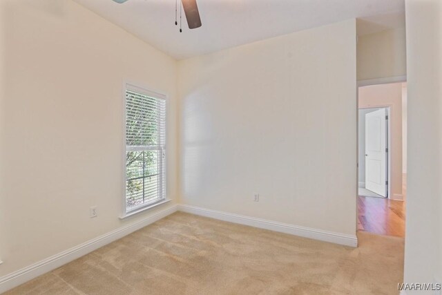 2196 N Ann Ave, Tallassee, AL 36078 - empty room featuring carpet flooring and a ceiling fan