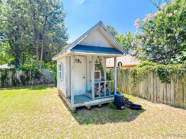 7908 Arrowhead Forest Ct, Montgomery, AL 36117 - view of outbuilding with a fenced backyard