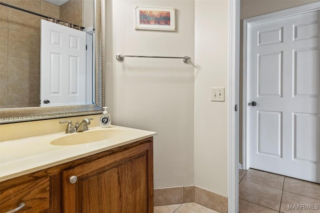 8872 Old Magnolia Way, Montgomery, AL 36116 - bathroom with vanity and tile patterned floors