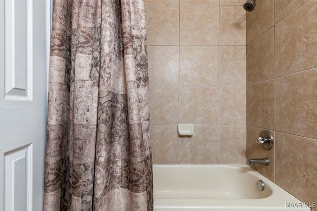 8872 Old Magnolia Way, Montgomery, AL 36116 - full bathroom with shower / bath combo with shower curtain
