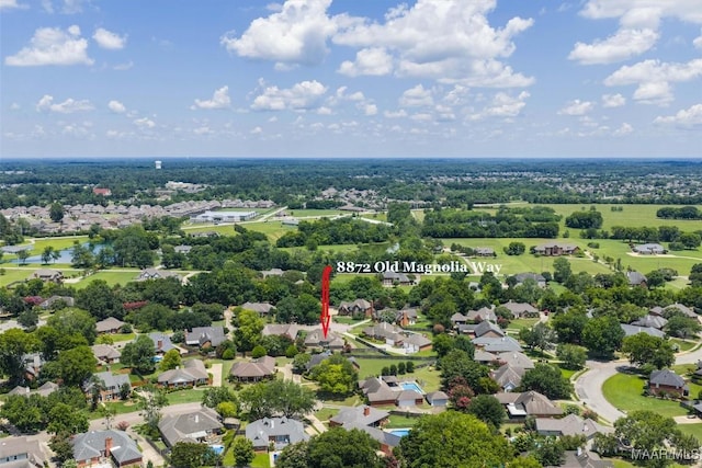 8872 Old Magnolia Way, Montgomery, AL 36116 - aerial view of residential area featuring a large body of water