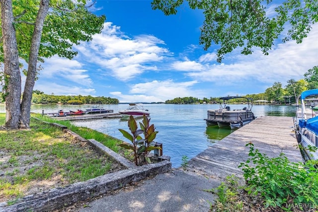 54 Pine Dr, Eclectic, AL 36024 - dock with a water view