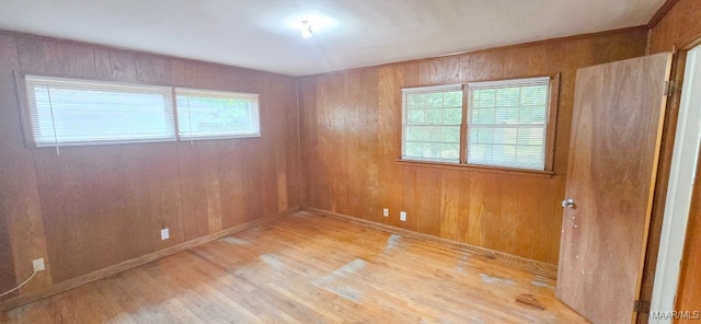 2804 Sumter Ave, Montgomery, AL 36109 - spare room with wood finished floors and wood walls