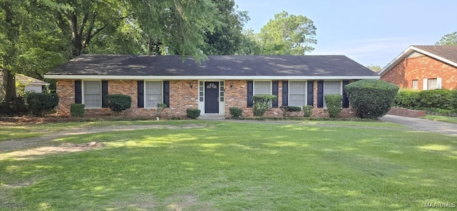 2804 Sumter Ave, Montgomery, AL 36109 - ranch-style home with a front lawn and brick siding