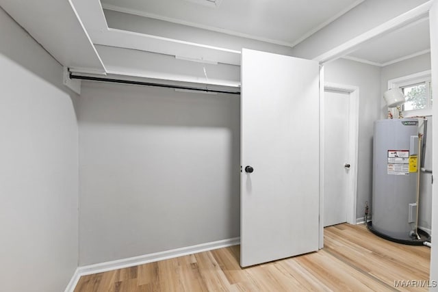 506 Lilly Ave, Tallassee, AL 36078 - closet featuring electric water heater