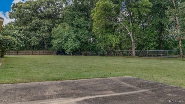 285 Cedar Ridge Dr, Wetumpka, AL 36093 - fenced backyard featuring a patio area