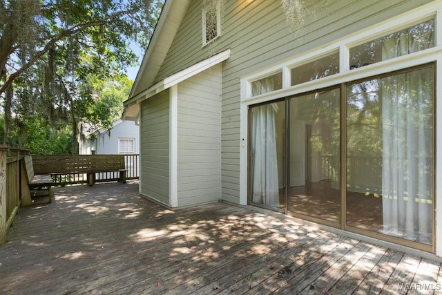 610 Ponce De Leon Ave, Montgomery, AL 36106 - view of wooden terrace