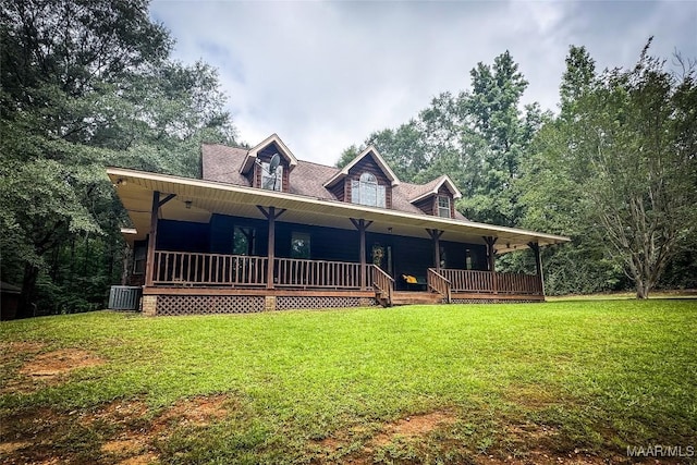 1267 County Road 85th Rd, Prattville, AL 36067 - view of front of home featuring a front lawn and a porch