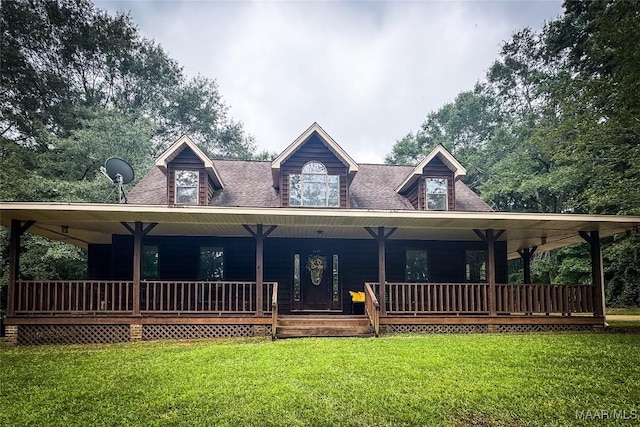 1267 County Road 85th Rd, Prattville, AL 36067 - country-style home featuring a front yard and covered porch