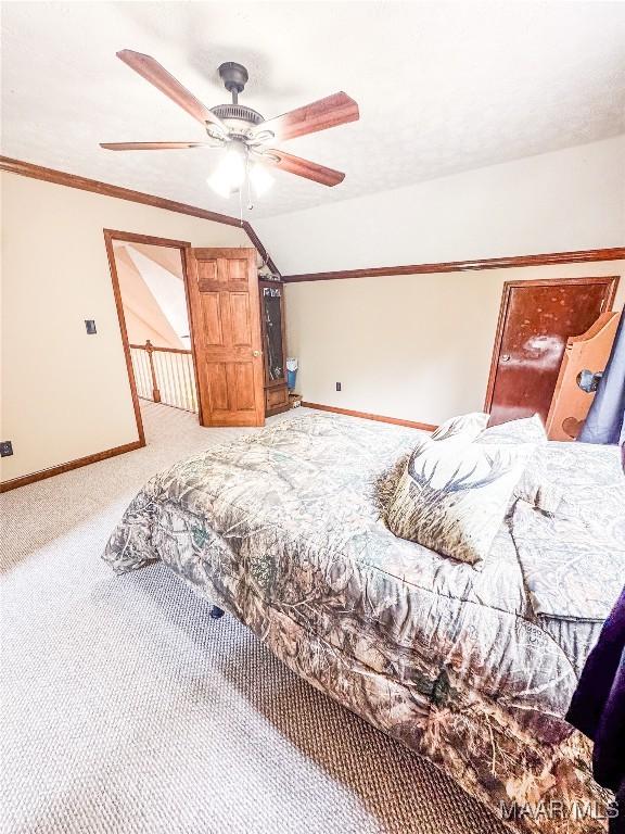 1267 County Road 85th Rd, Prattville, AL 36067 - carpeted bedroom featuring baseboards and ceiling fan