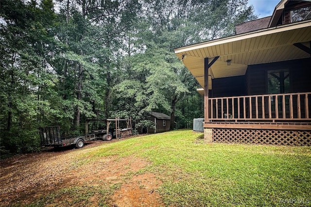 1267 County Road 85th Rd, Prattville, AL 36067 - view of grassy yard featuring an outbuilding