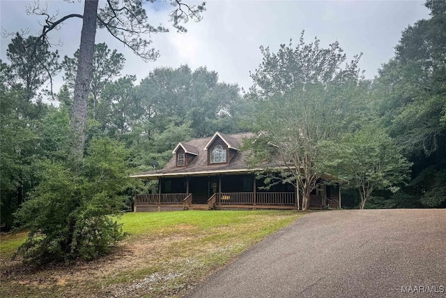 1267 County Road 85th Rd, Prattville, AL 36067 - view of front of house featuring a porch and a front yard