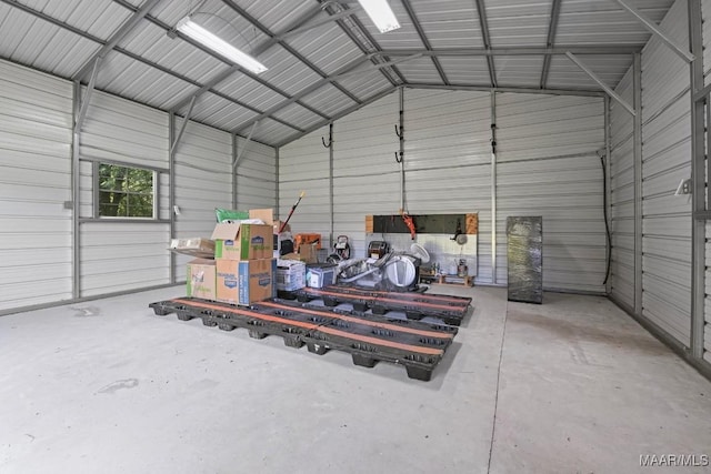 709 Liberty Rd, Tallassee, AL 36078 - garage featuring metal wall